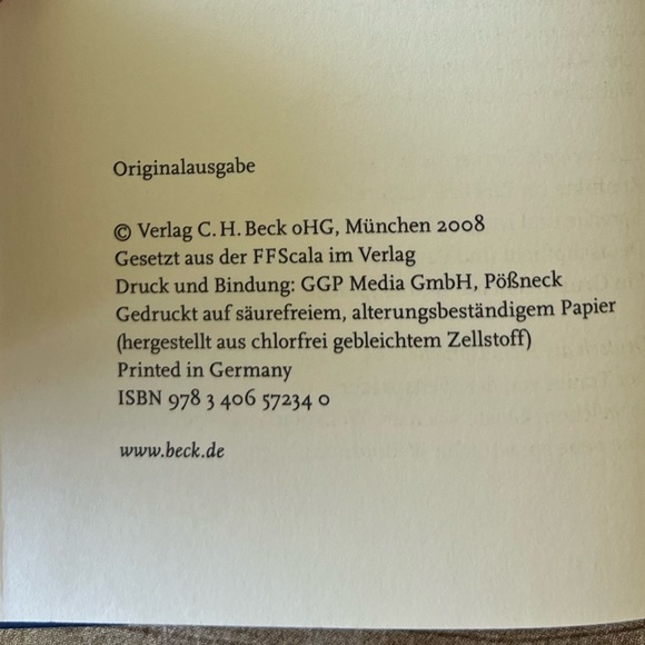 C.H.Beck Jutta Limbach Hat Deutsch eine Zukunft? Hardcover Book - Picture 4 of 5